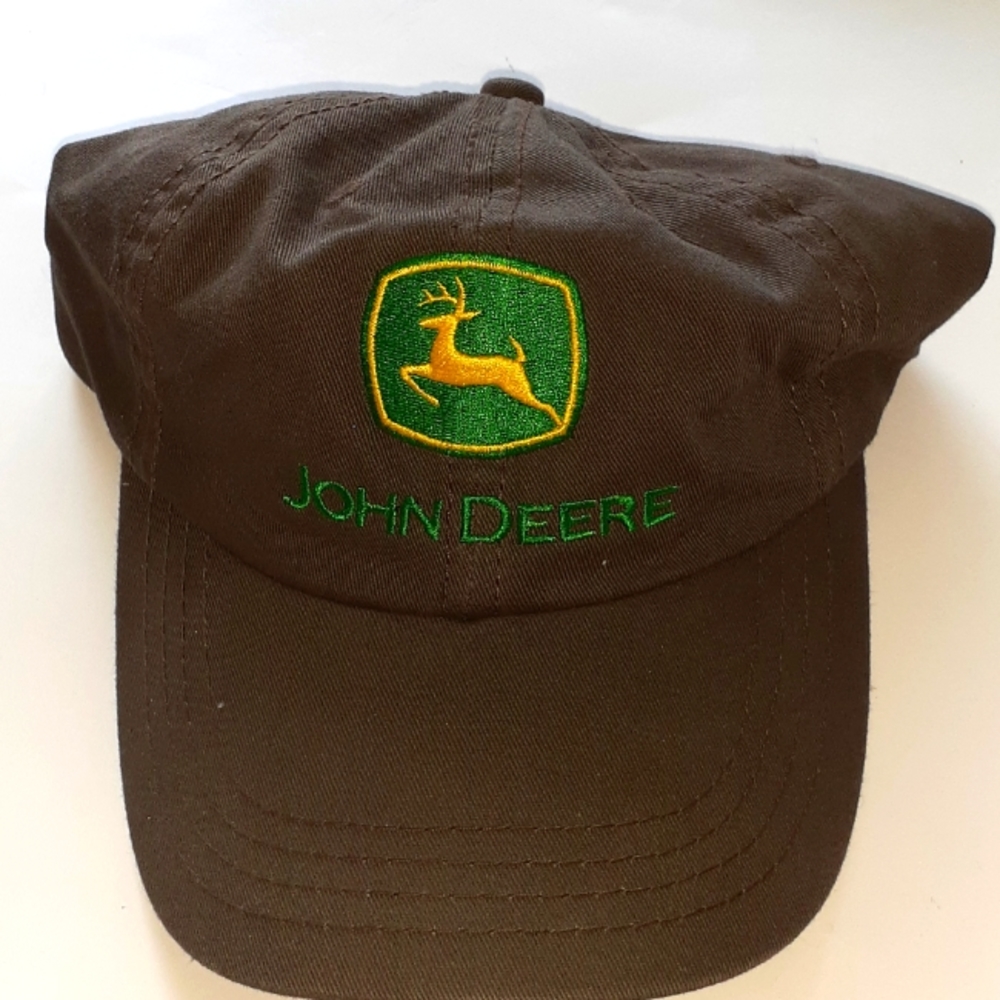Brown John Deere Hat Truckers Cap Cary Francis Group